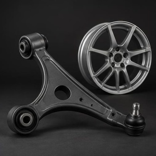 Automotive powder coating application example
