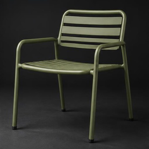Furniture powder coating application example